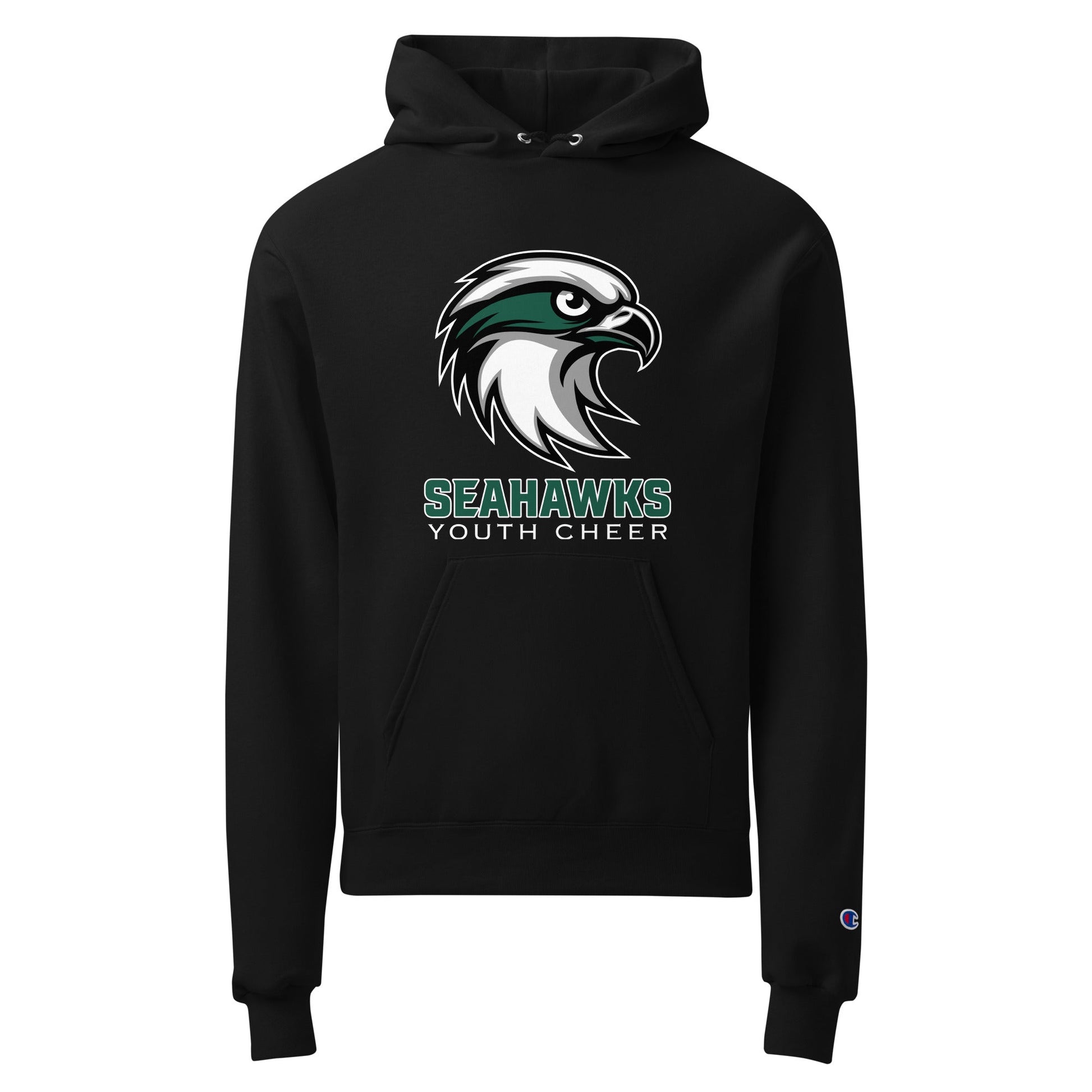 Signature | Champion Hoodie | Seahawks Youth Cheer | Alt Script Logo