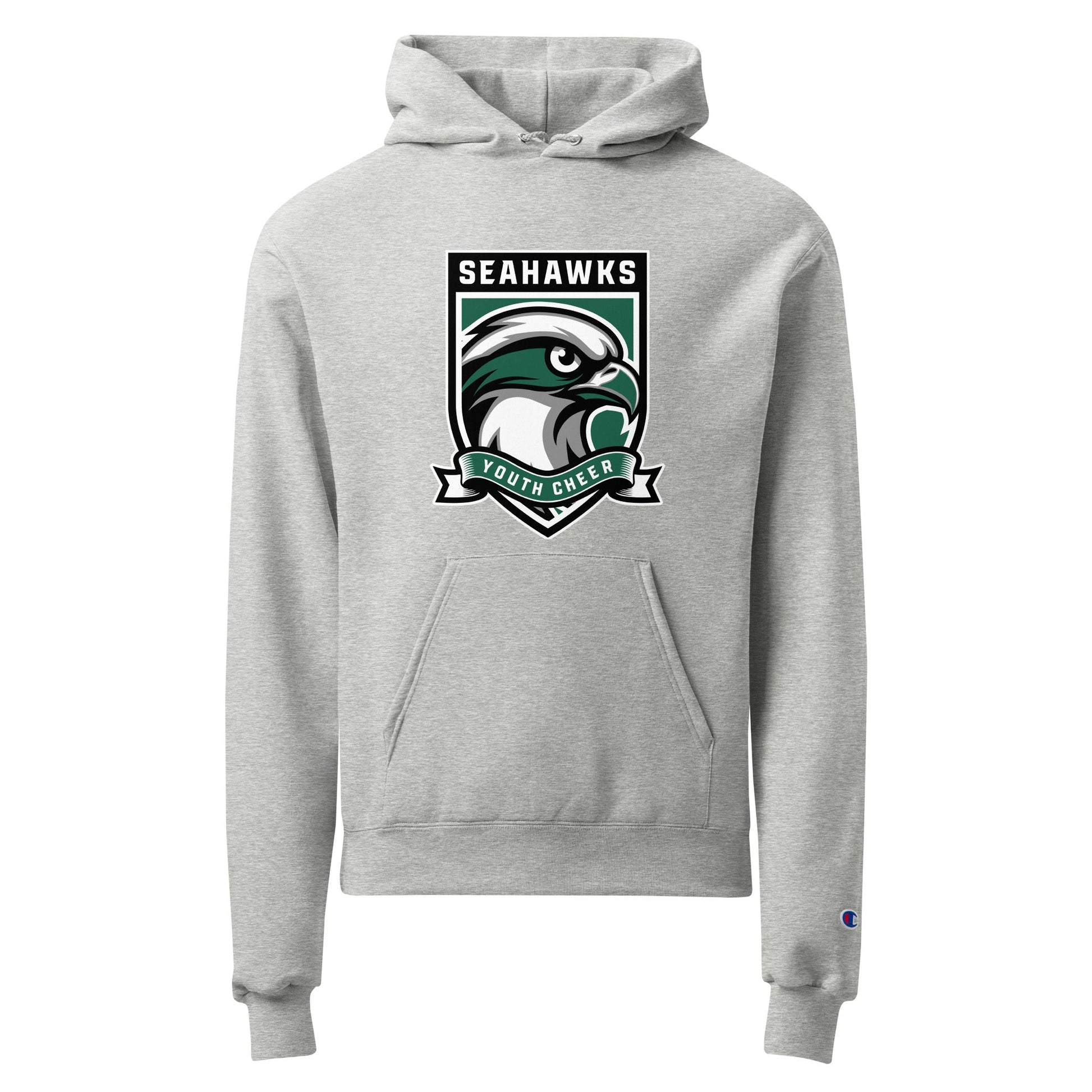 Signature | Champion Hoodie | Seahawks Youth Cheer | Shield Logo