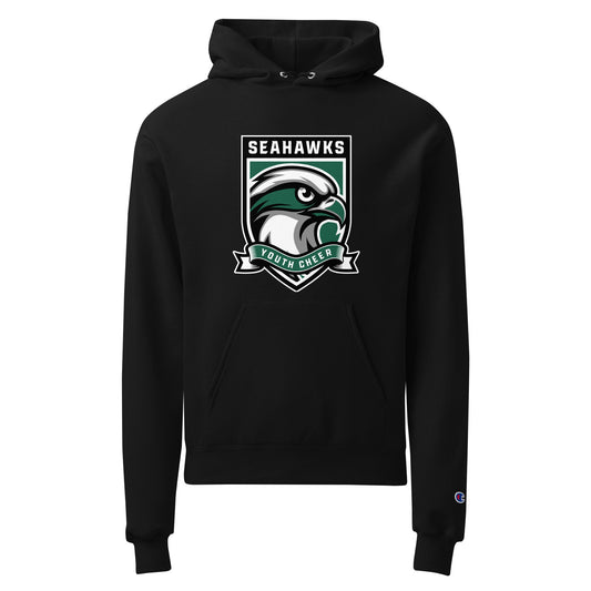 Signature | Champion Hoodie | Seahawks Youth Cheer | Shield Logo