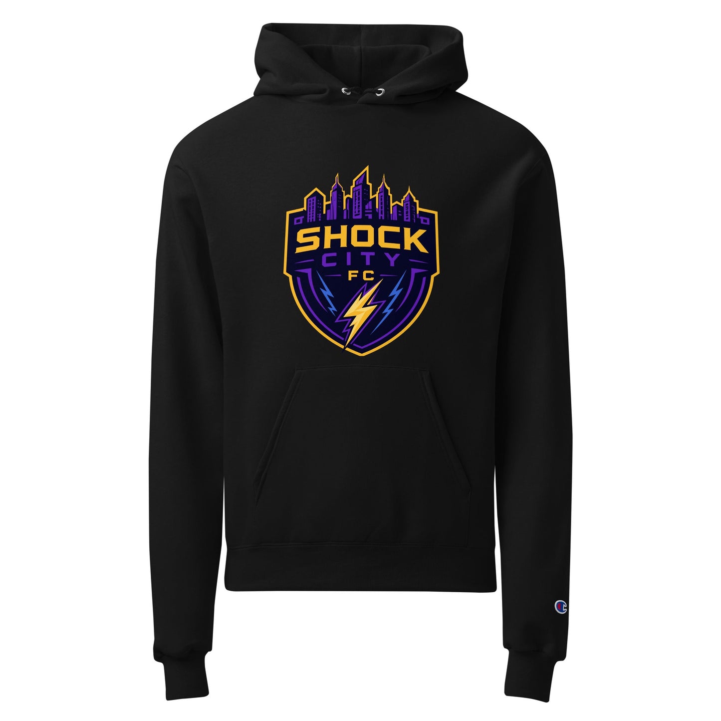 Signature | Champion Hoodie | Shock City FC | Crest Logo