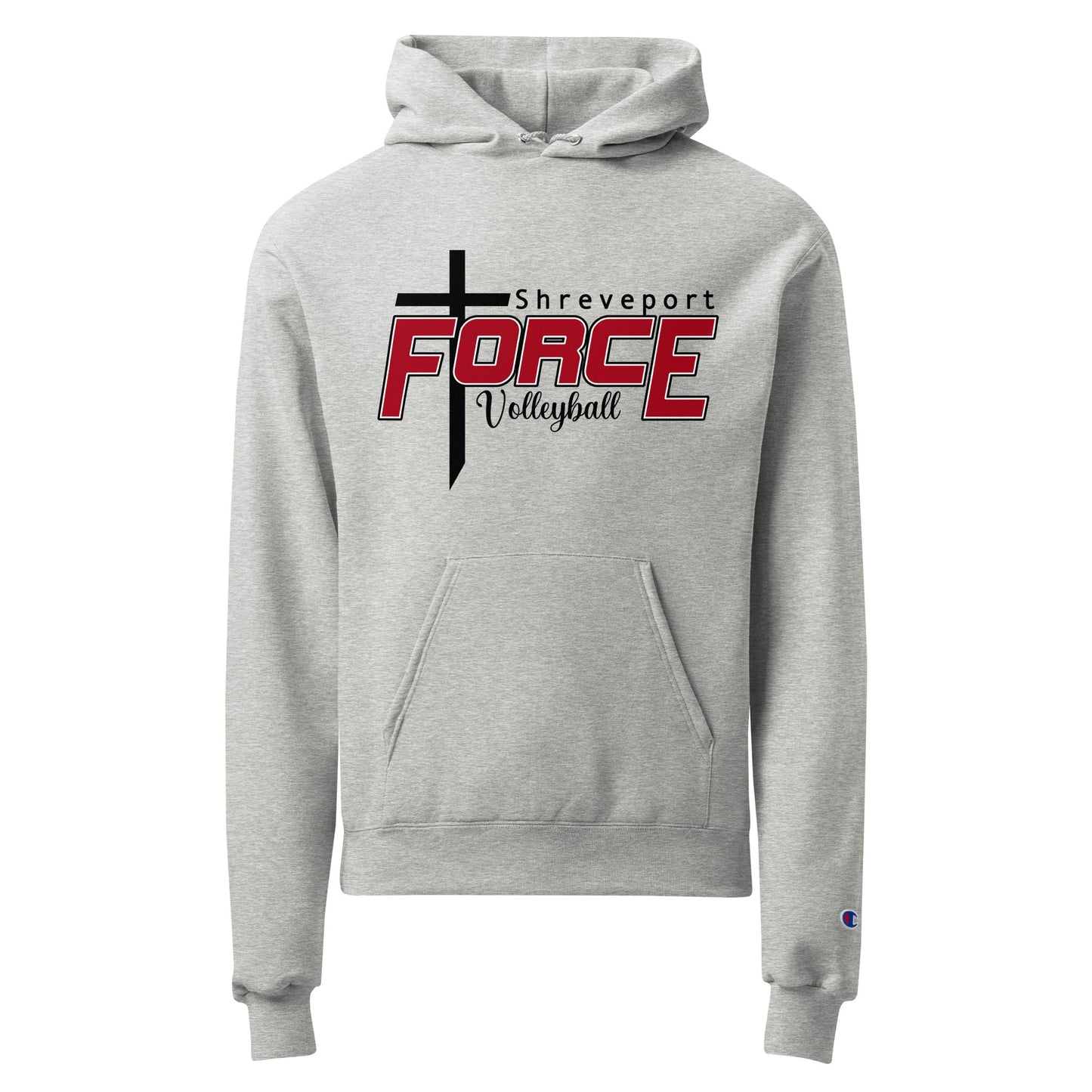 Signature | Champion Hoodie | Shreveport Force Volleyball | Crest Logo