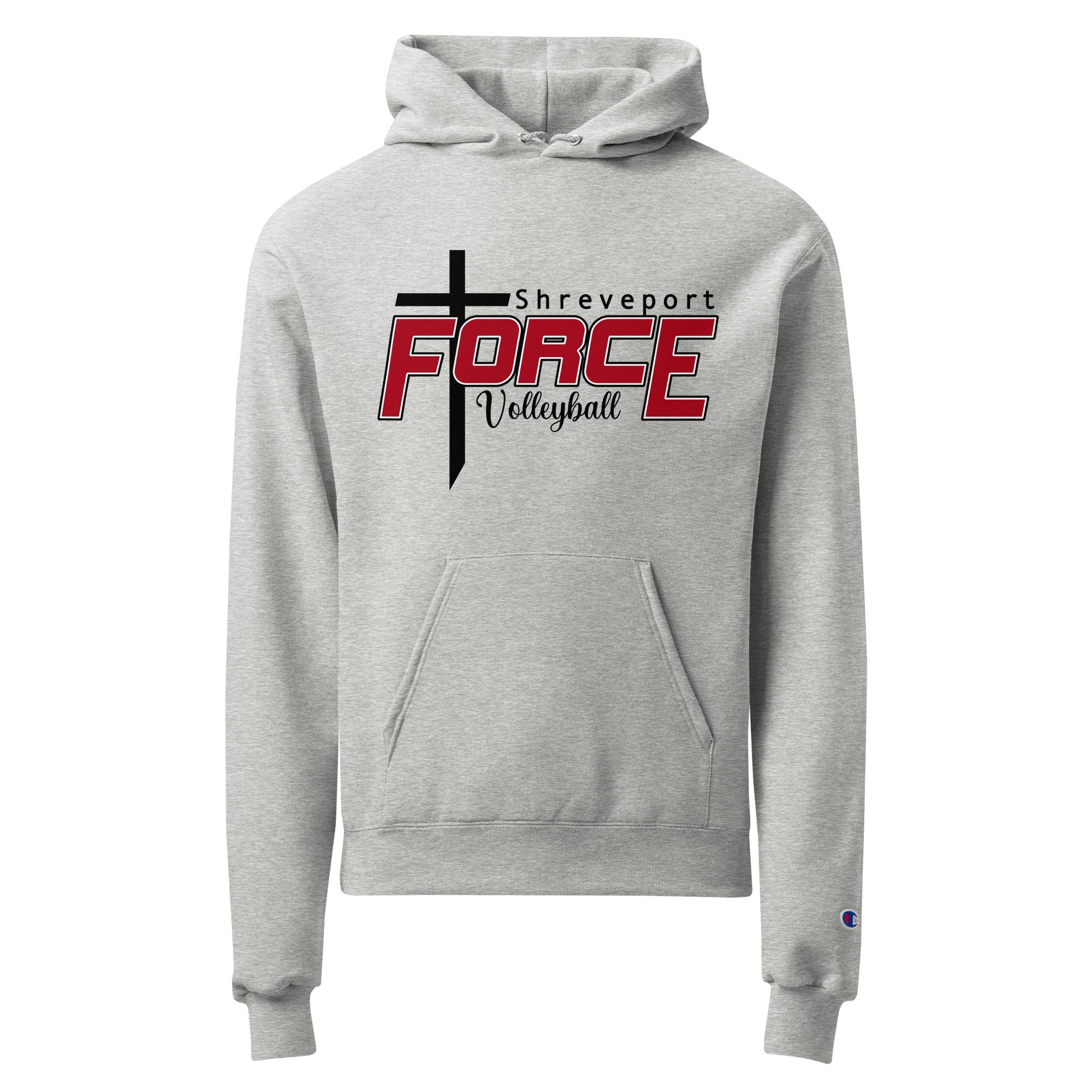 Signature | Champion Hoodie | Shreveport Force Volleyball | Crest Logo