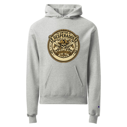 Signature | Champion Hoodie | Sinton Desperados Baseball | Badge Logo