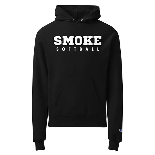 Signature | Champion Hoodie | Smoke 14U Softball | Crest Logo