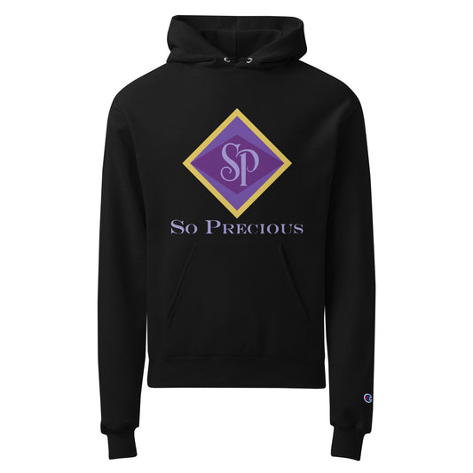 Signature | Champion Hoodie | So Precious Goods | Amethyst Aura Logo