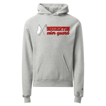 Signature | Champion Hoodie | Souderton Color Guard | Vanguard Banner Logo
