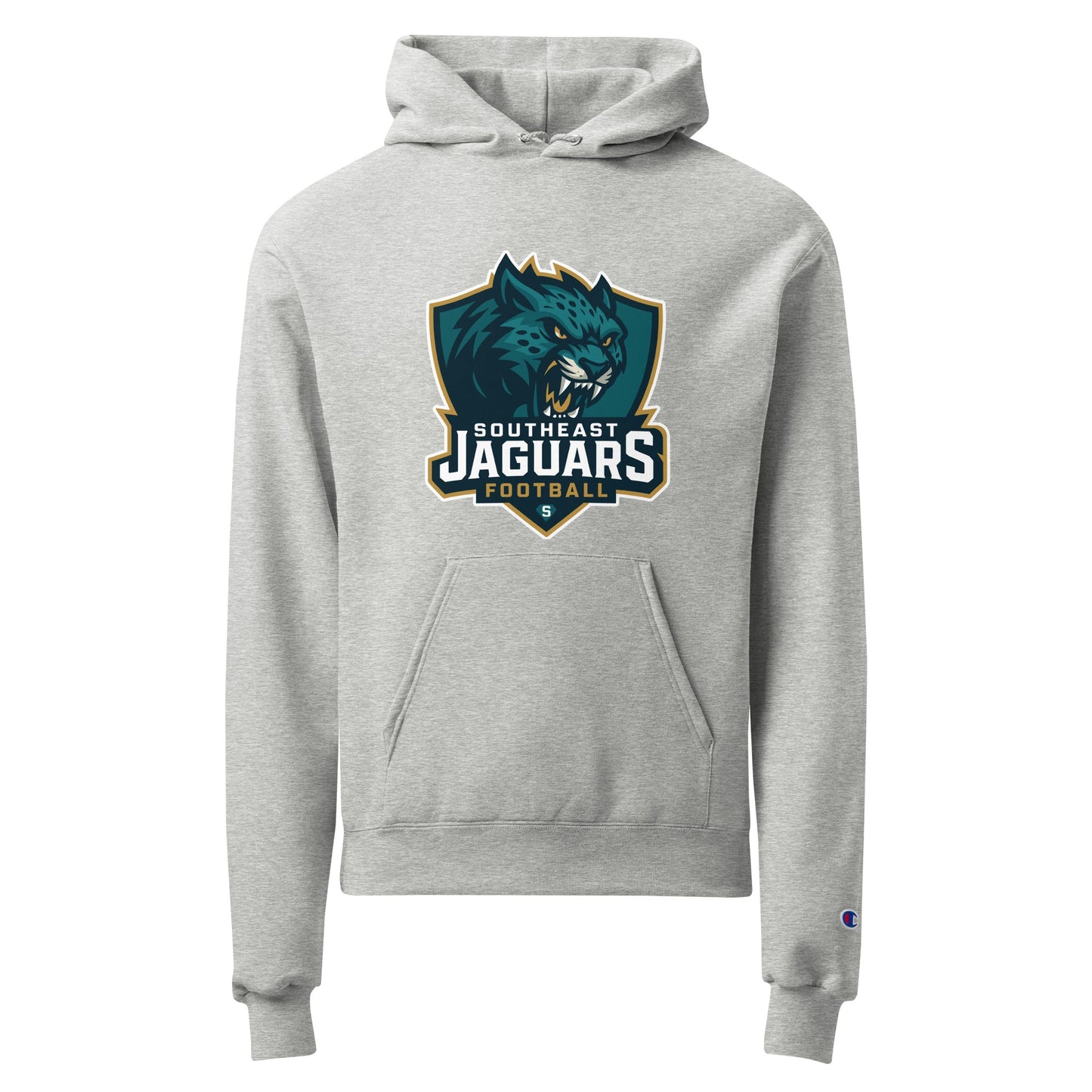 Signature | Champion Hoodie | Southeast Jaguars | Shield Logo
