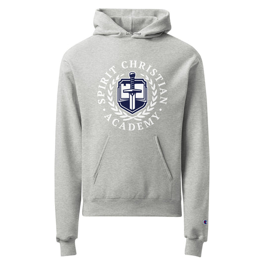 Signature | Champion Hoodie | Spirit Christian Academy | White Script Logo