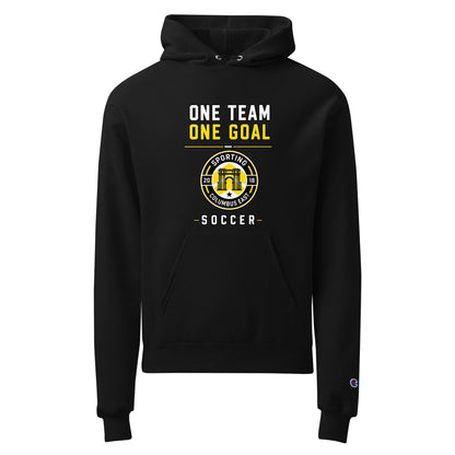 Signature | Champion Hoodie | Sporting Columbus East | Crest Logo