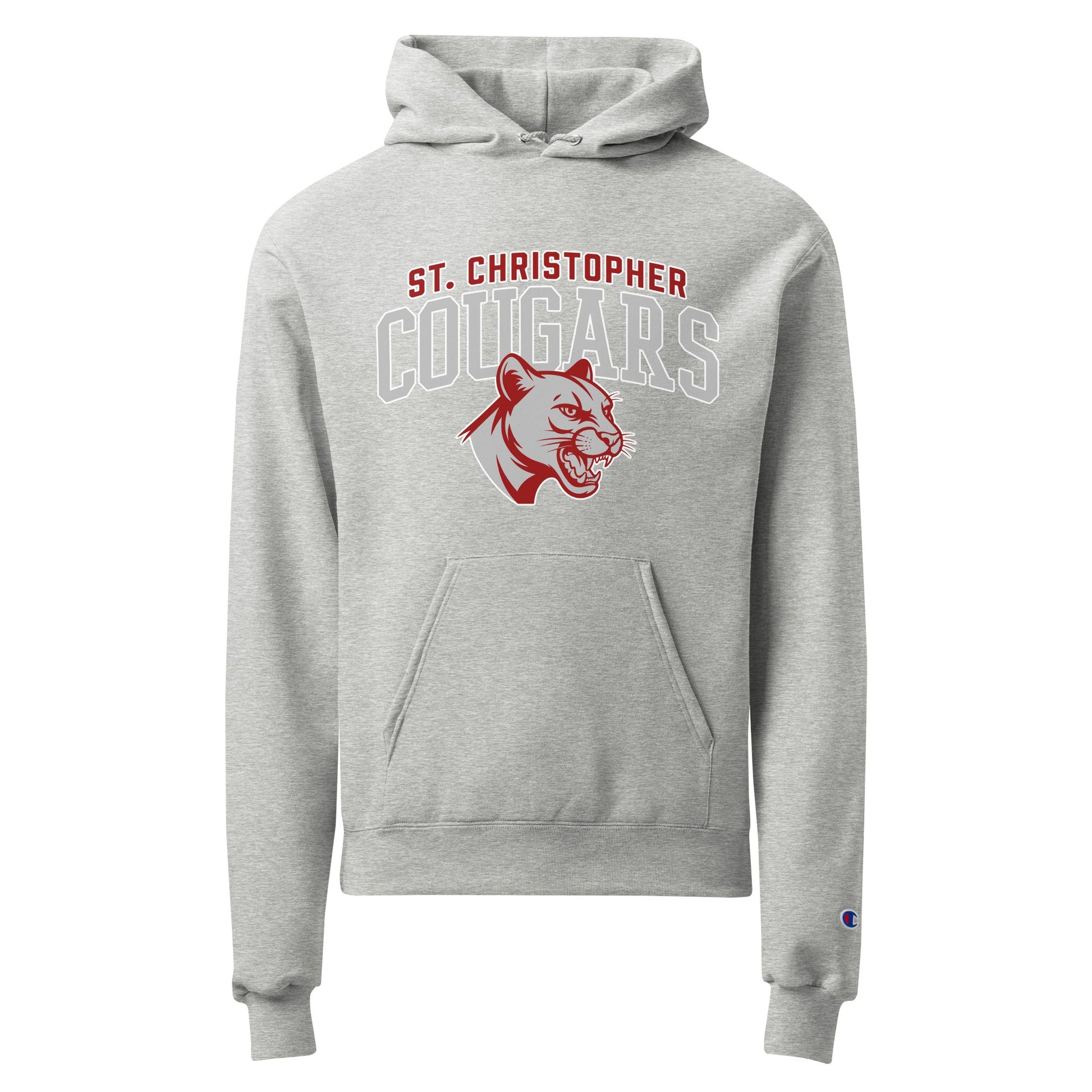 Signature | Champion Hoodie | St. Christopher Cougars | Classic Logo