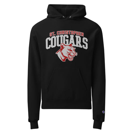Signature | Champion Hoodie | St. Christopher Cougars | Classic Logo