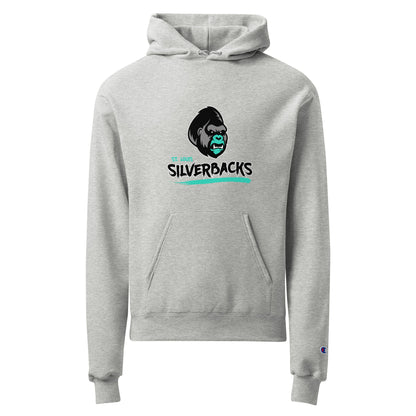 Signature | Champion Hoodie | St. Louis Silverbacks Women’s Football Team | Mascot Logo