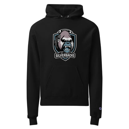 Signature | Champion Hoodie | St. Louis Silverbacks Women’s Football Team | Shield Logo