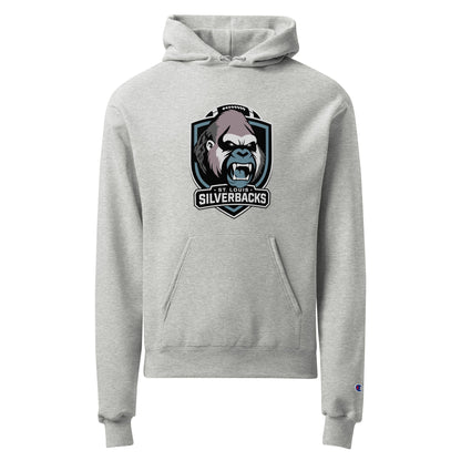 Signature | Champion Hoodie | St. Louis Silverbacks Women’s Football Team | Shield Logo