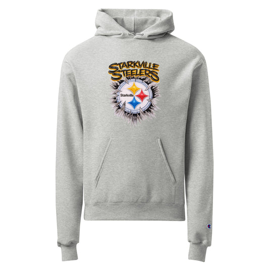 Signature | Champion Hoodie | Starkville Steelers | Ripped Logo