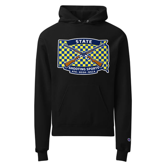 Signature | Champion Hoodie | State Shooting Sports | Flag Logo