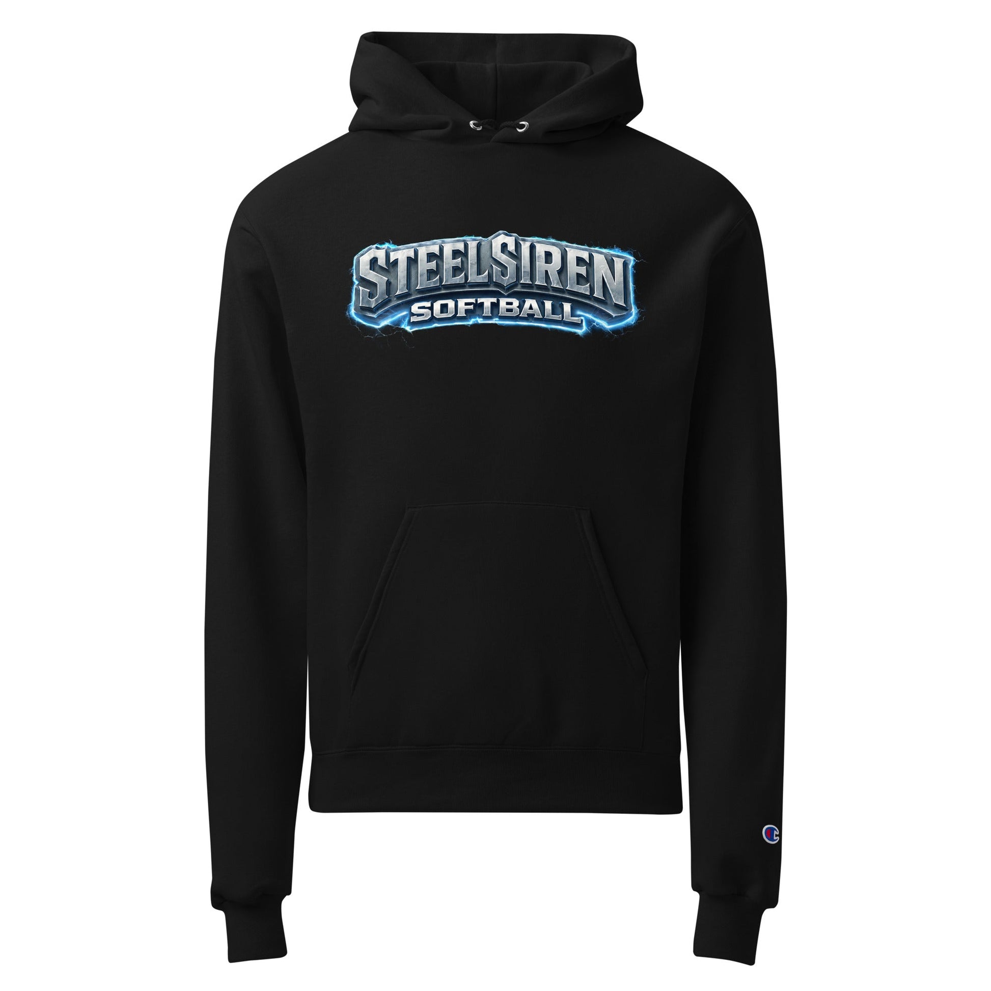 Signature | Champion Hoodie | STEEL SIREN | Lightning Logo