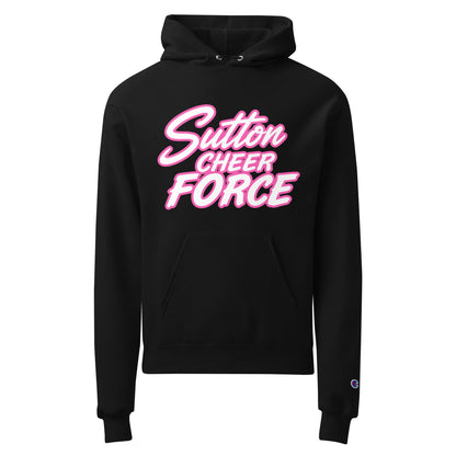 Signature | Champion Hoodie | Sutton Cheer Force | Script Logo