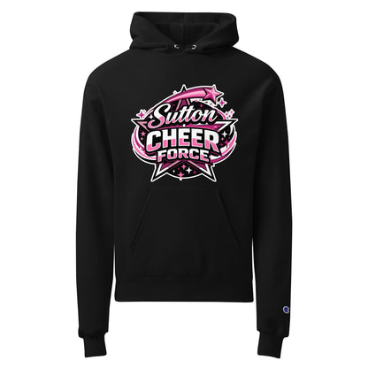 Signature | Champion Hoodie | Sutton Cheer Force | Shooting Star Logo
