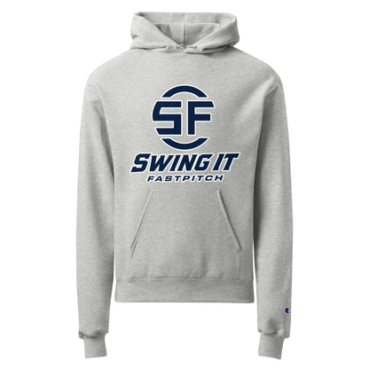 Signature | Champion Hoodie | Swing It Fastpitch | Crest Logo
