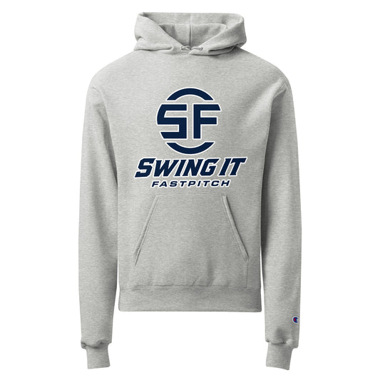 Signature | Champion Hoodie | Swing It Fastpitch | Crest Logo