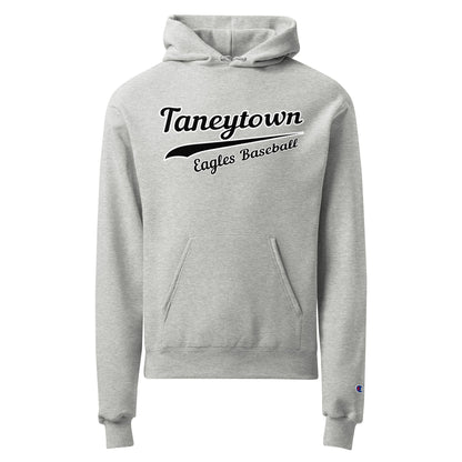 Signature | Champion Hoodie | Taneytown Eagles Baseball | Script Logo