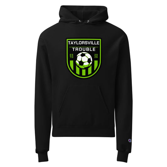 Signature | Champion Hoodie | Taylorsville Trouble | Shield Logo