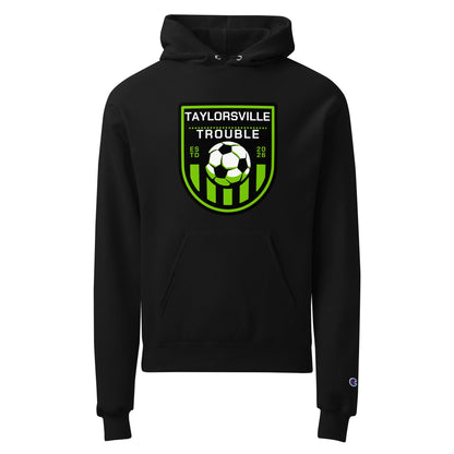 Signature | Champion Hoodie | Taylorsville Trouble | Shield Logo