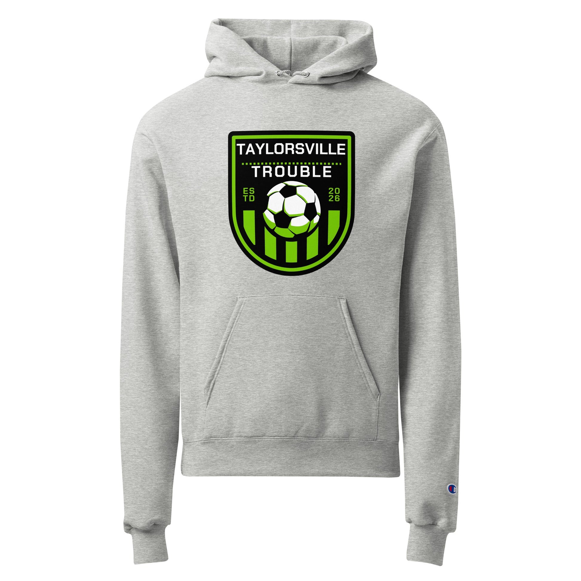 Signature | Champion Hoodie | Taylorsville Trouble | Shield Logo