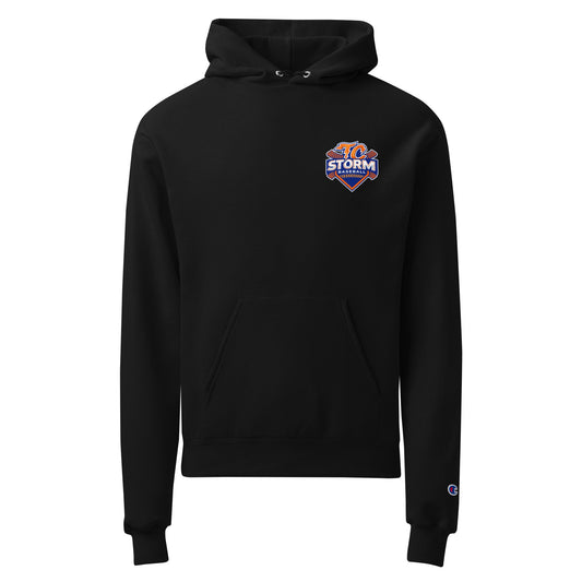 Signature | Champion Hoodie | TC Storm baseball | TC Badge Logo