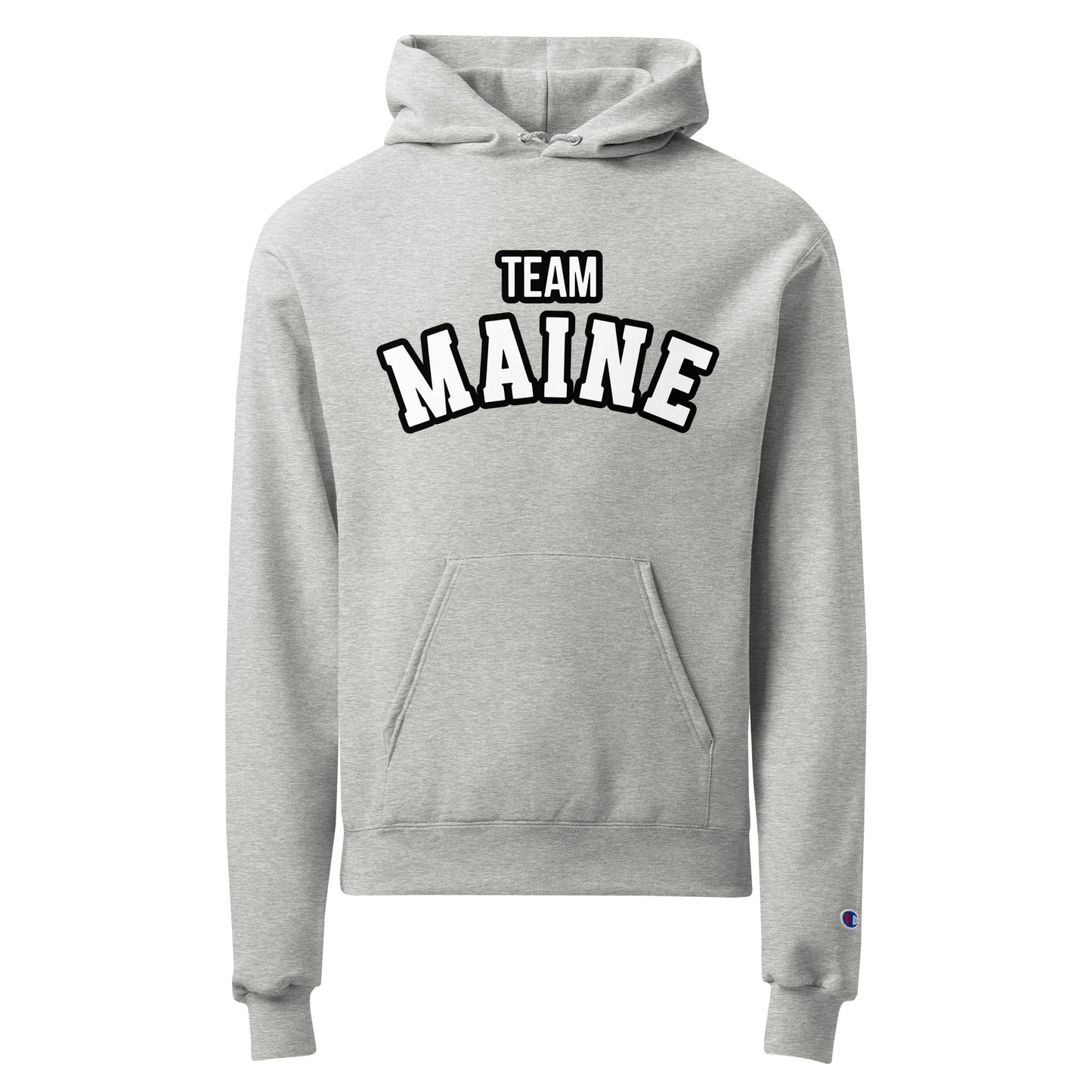 Signature | Champion Hoodie | Team Maine | Arch Mark Logo