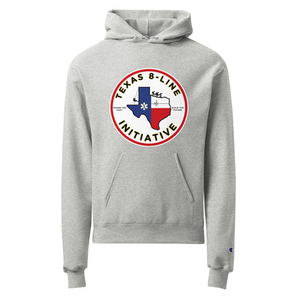 Signature | Champion Hoodie | Texas 8 - Line Initiative | Badge Logo