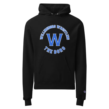 Signature | Champion Hoodie | The Boro Brand | Script Logo