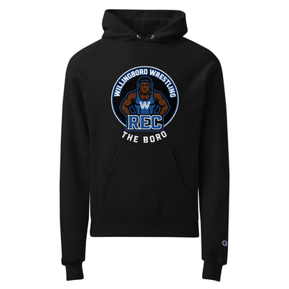Signature | Champion Hoodie | The Boro Brand | Wrestler Logo