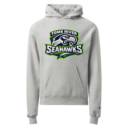 Signature | Champion Hoodie | Toms River Seahawks | Mascot Script Logo