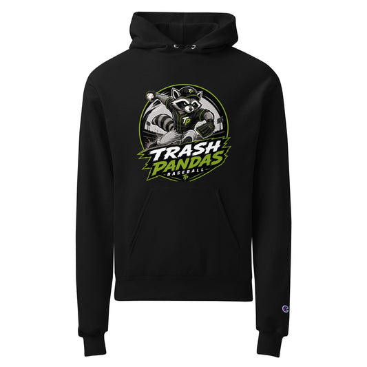 Signature | Champion Hoodie | Trash Pandas Baseball Organization | Vanguard Logo