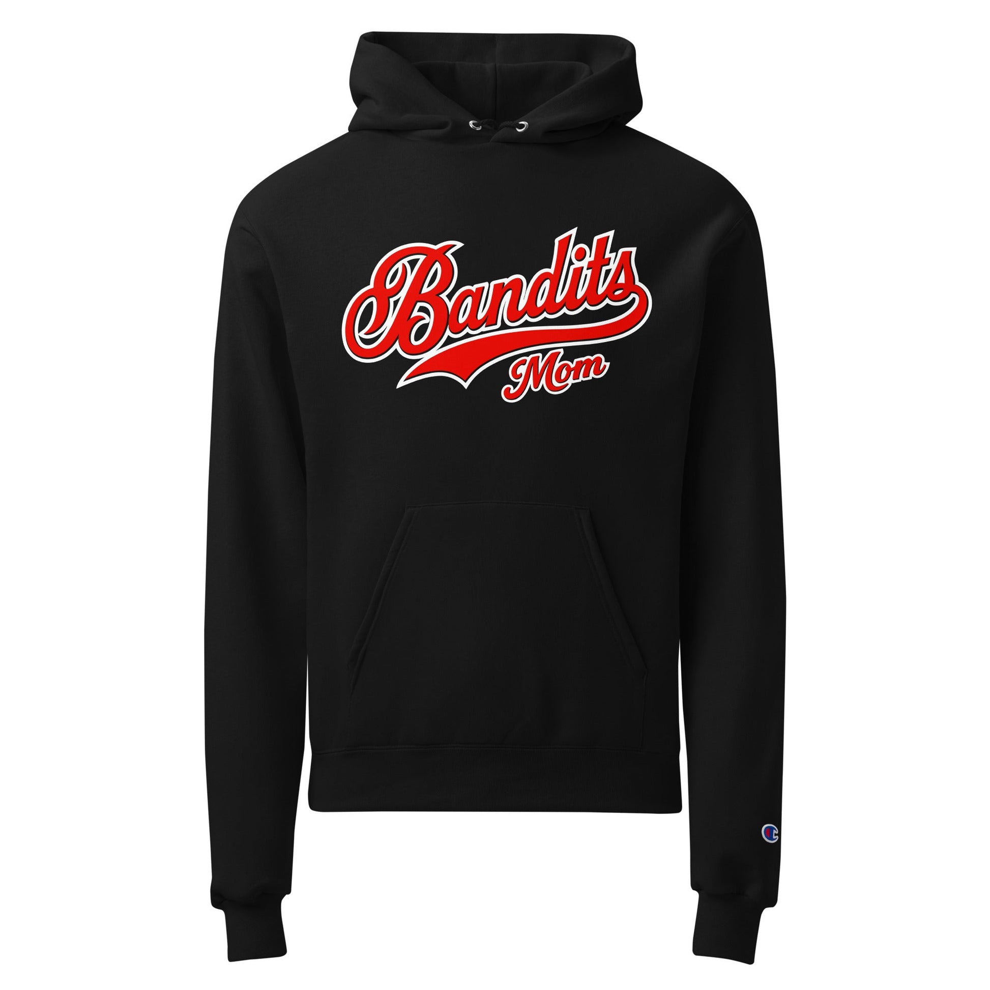 Signature | Champion Hoodie | Tri - City Baseball | Bandits Mom Logo