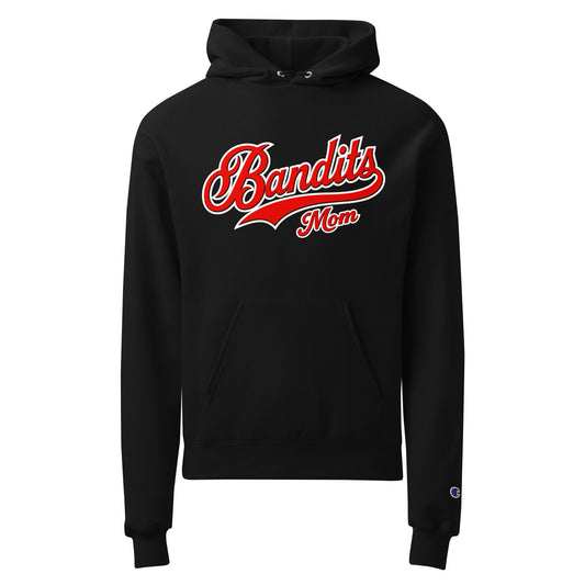 Signature | Champion Hoodie | Tri - City Baseball | Bandits Mom Logo