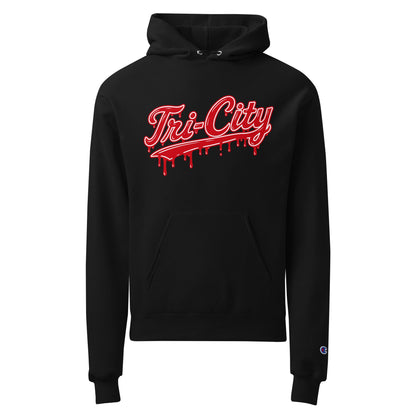 Signature | Champion Hoodie | Tri - City Baseball | Mark Logo