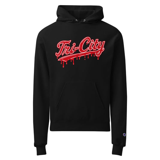 Signature | Champion Hoodie | Tri - City Baseball | Mark Logo