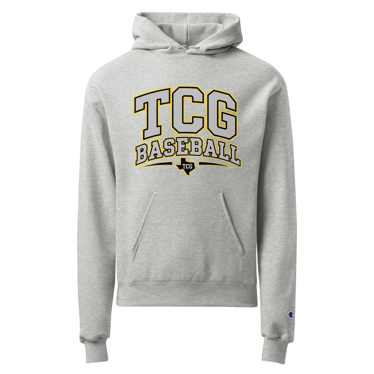 Signature | Champion Hoodie | Tri-County Ghosts | TCG Crest Logo