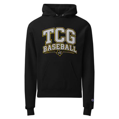 Signature | Champion Hoodie | Tri-County Ghosts | TCG Crest Logo