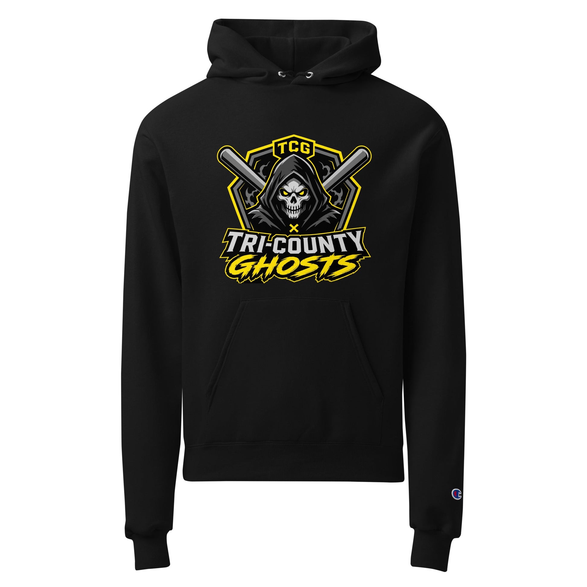 Signature | Champion Hoodie | Tri-County Ghosts | Vanguard Ghosts Logo