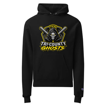 Signature | Champion Hoodie | Tri-County Ghosts | Vanguard Ghosts Logo