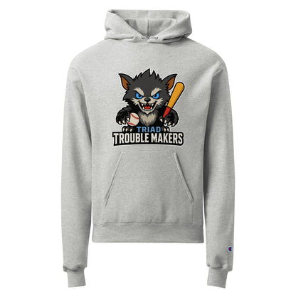 Signature | Champion Hoodie | Triad Troublemakers | Mascot Logo