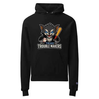 Signature | Champion Hoodie | Triad Troublemakers | Mascot Logo