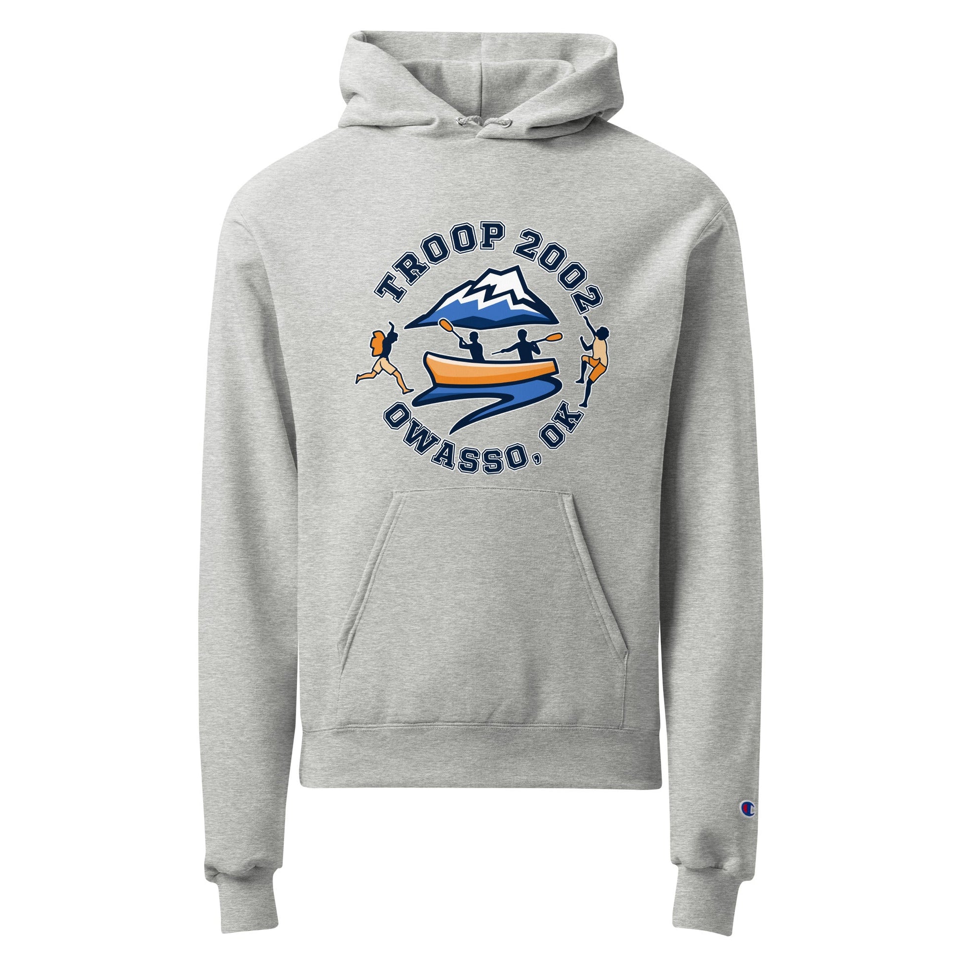 Signature | Champion Hoodie | Troop 2002 | Trailblazer Crest Logo