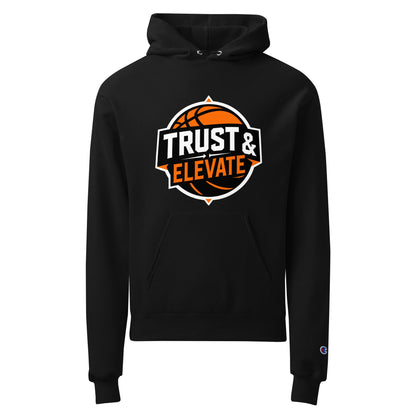 Signature | Champion Hoodie | Trust & Elevate | Athletic Logo