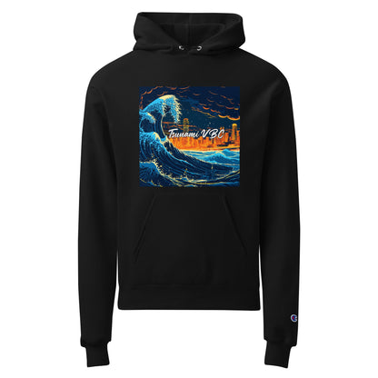 Signature | Champion Hoodie | Tsunami Volleyball Club | Glow Tide Athletics Logo