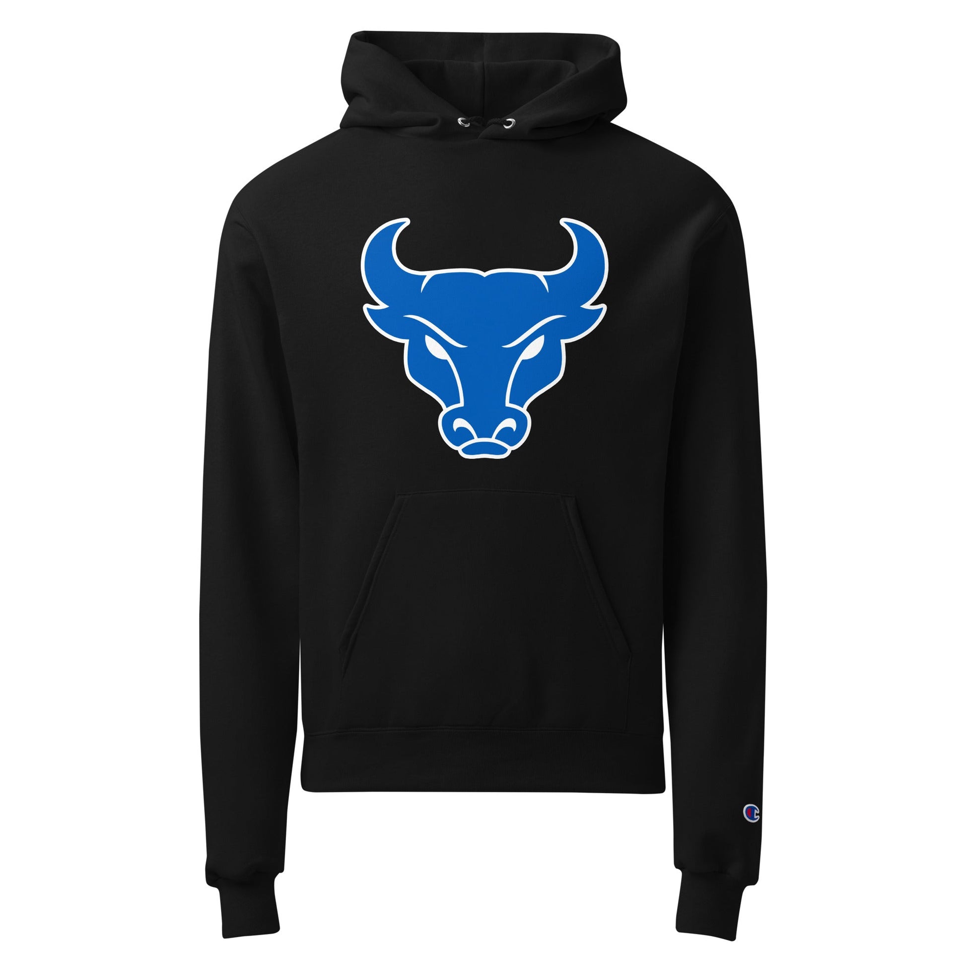 Signature | Champion Hoodie | UB Womens Club Basketball | Emblem Logo